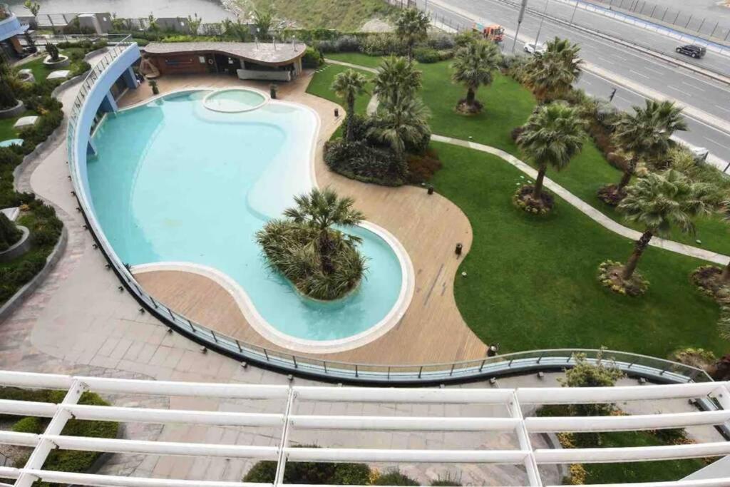 Luxury 2 Room Suite Apartment With Seaview In Center อิสตันบูล ภายนอก รูปภาพ